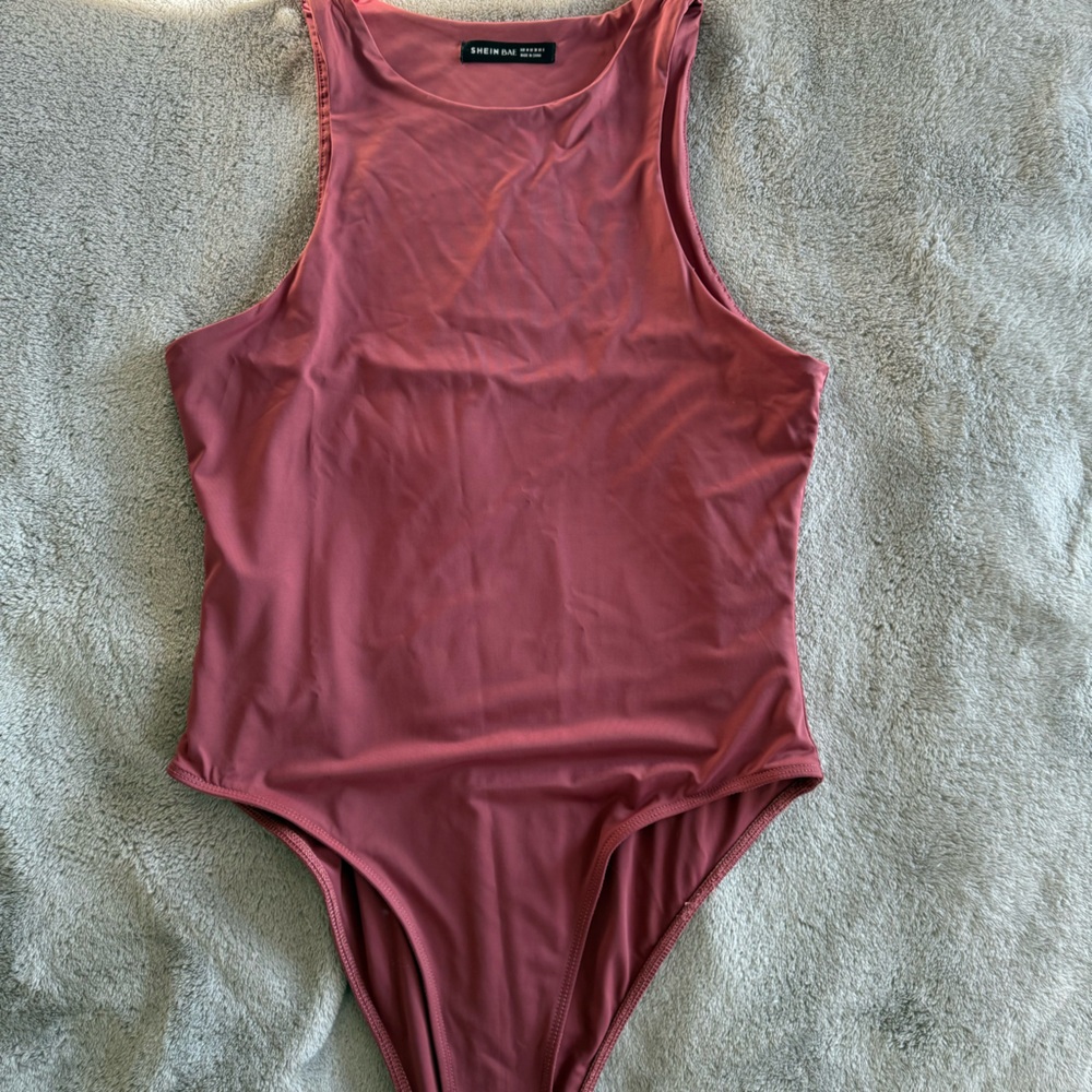 SHEIN Rust Bodysuit